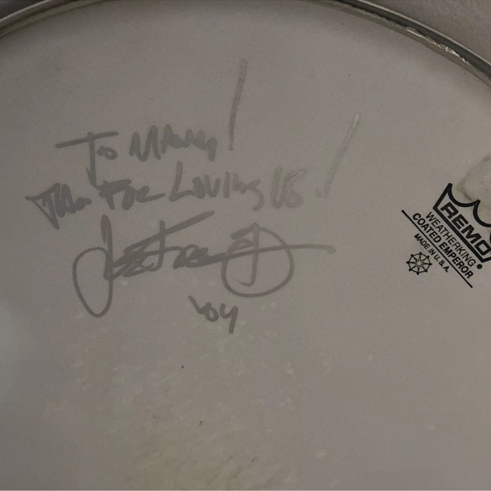 Superjoint Ritual Signed Remo Drumhead